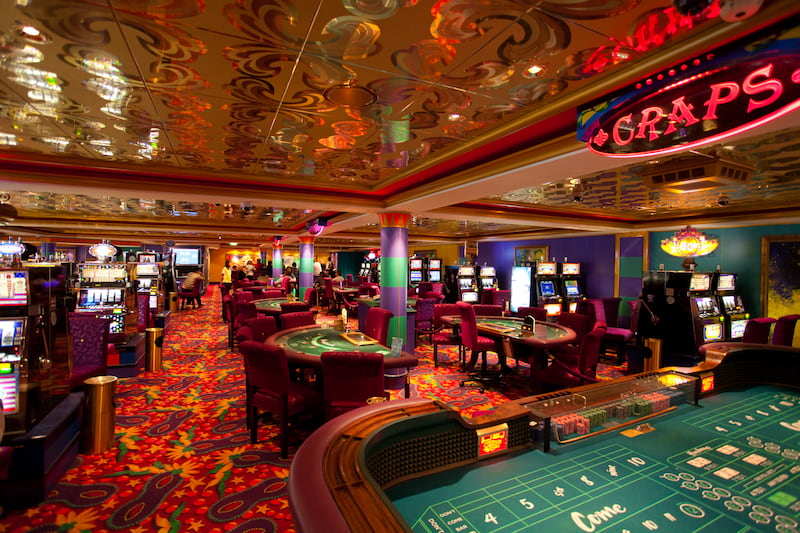Casino lobby